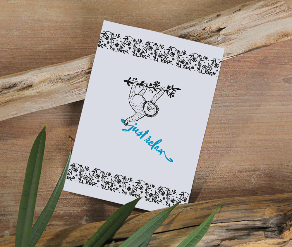 Karte mit GONIS Stempel