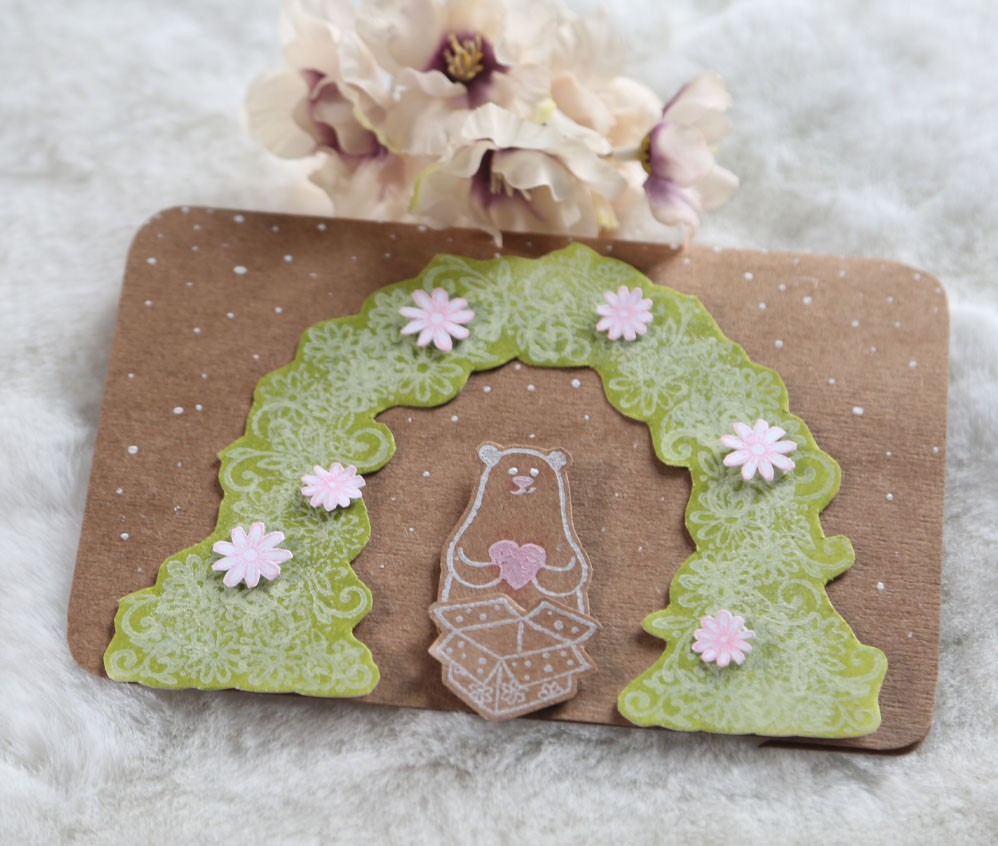 Karte mit GONIS Stempel