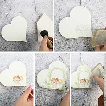 Fixed: Herz mit Stempel als Collagen Anleitung